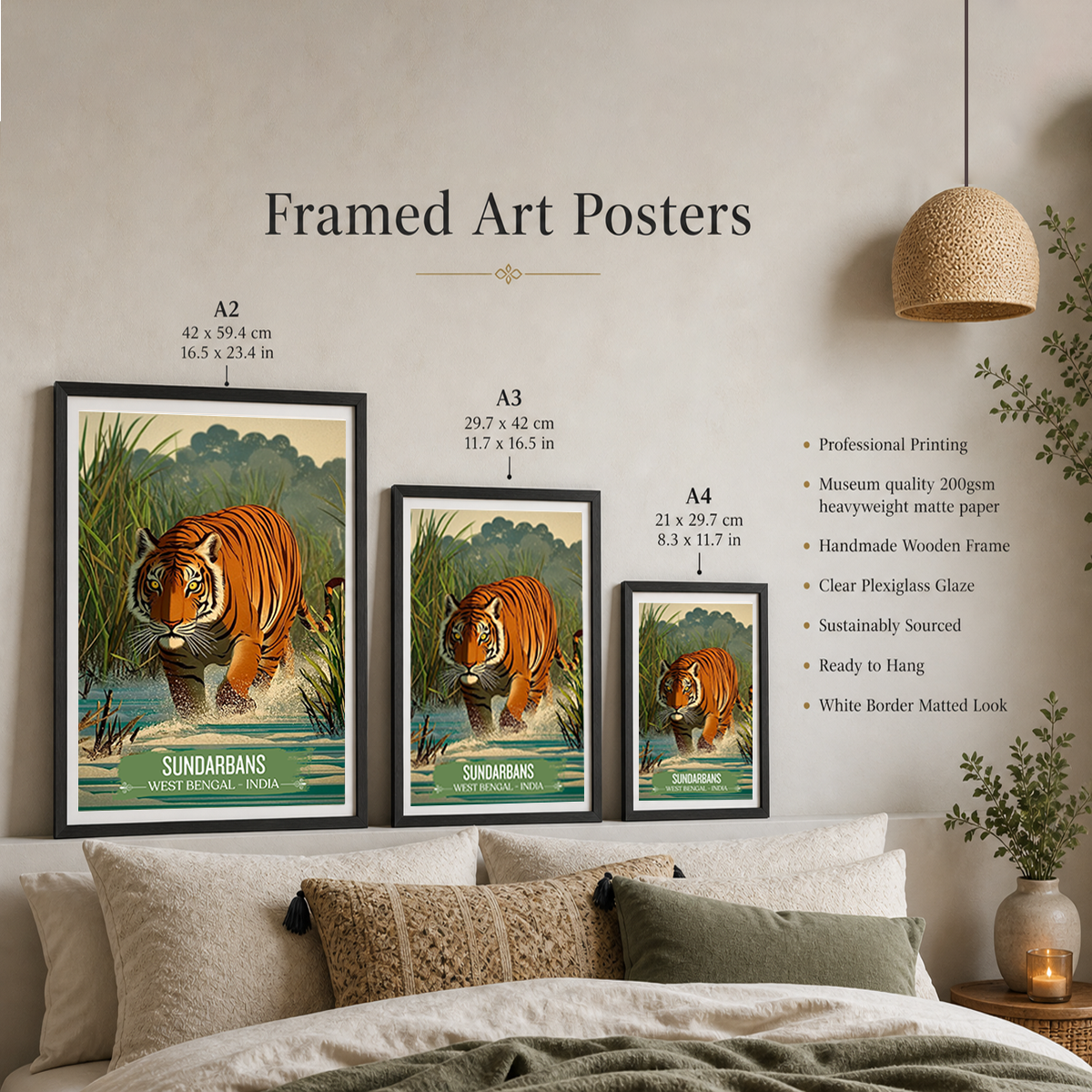Sundarbans - West Bengal - India - Travel Wall Art Print Poster - Art Print - Travel Art Poster