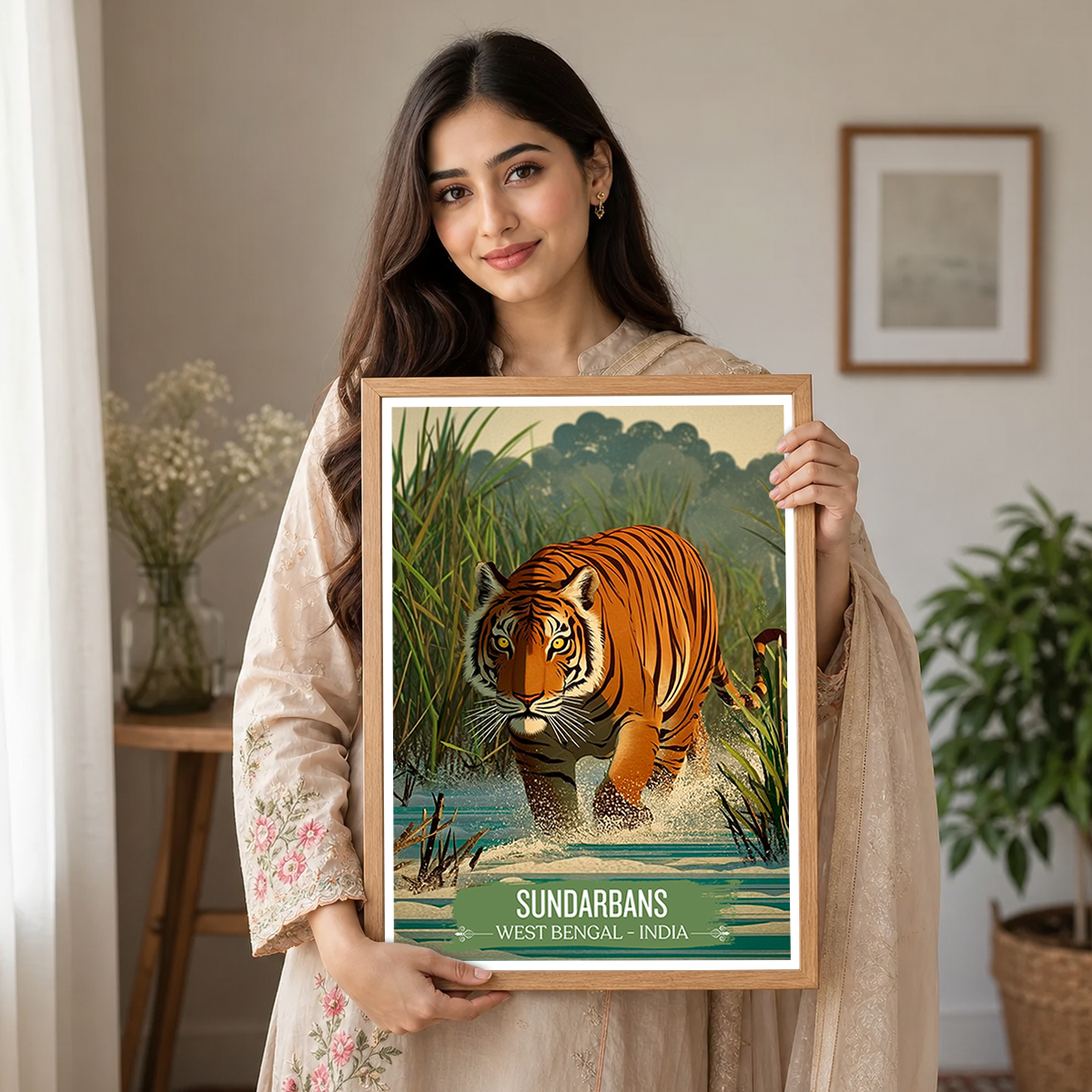 Sundarbans - West Bengal - India - Travel Wall Art Print Poster - Art Print - Travel Art Poster