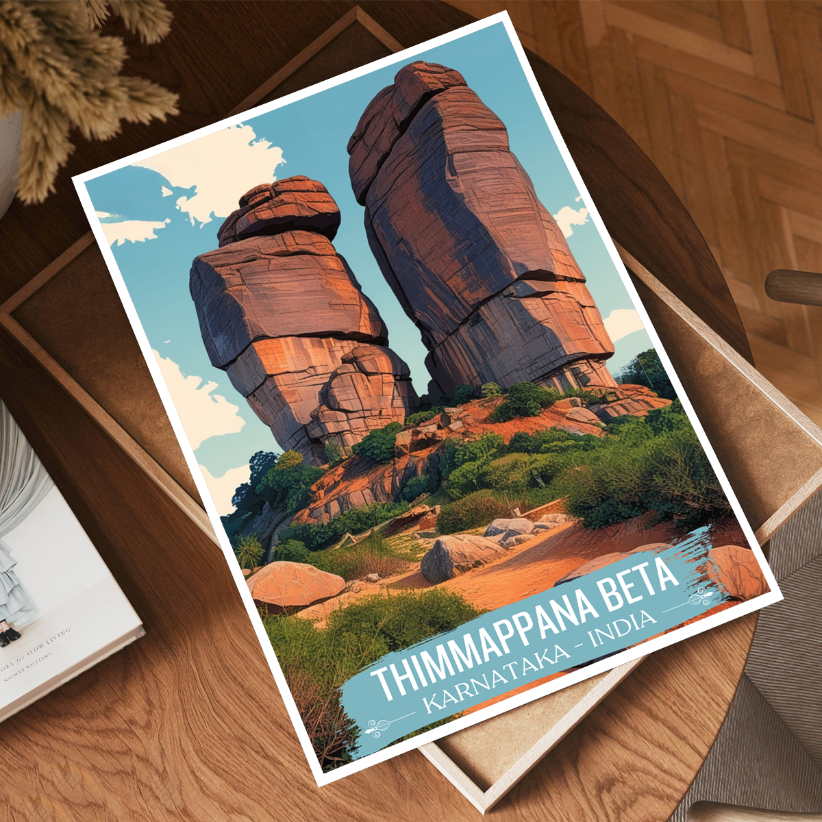 Thimmappana Beta - Karnataka - India - Travel Wall Art Print Poster - Art Print - Travel Art Poster