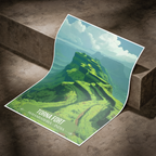 Torna Fort - Maharashra - India - Travel Wall Art Print Poster - Art Print - Travel Art Poster