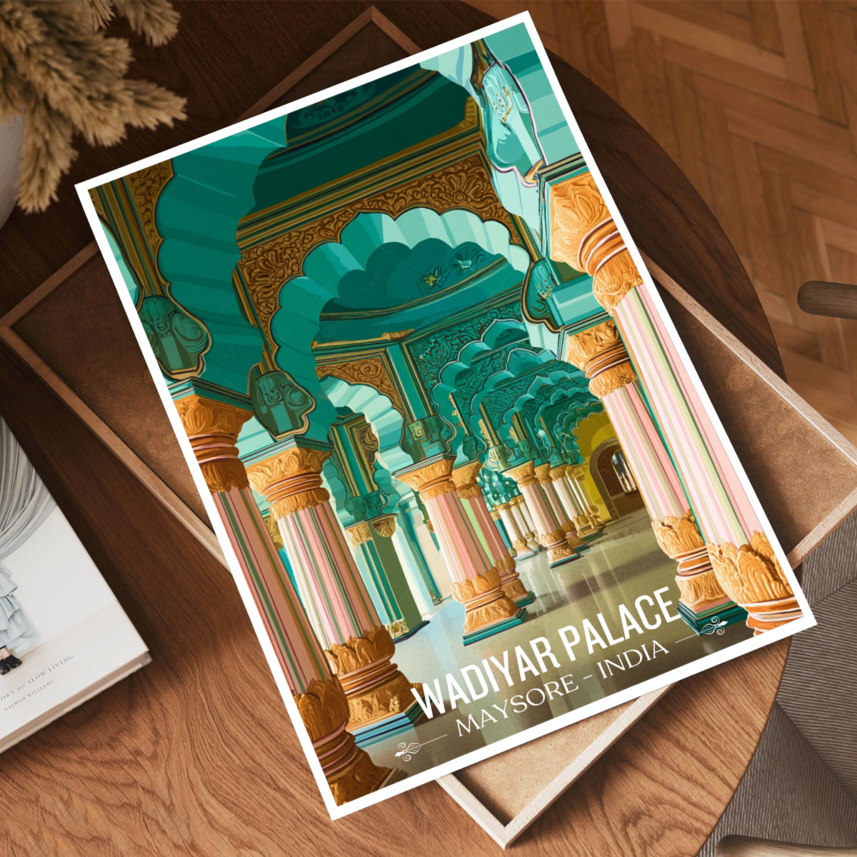 Wadiyar Palace - Maysore - India - Travel Wall Art Print Poster - Art Print - Travel Art Poster