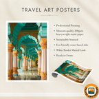 Wadiyar Palace - Maysore - India - Travel Wall Art Print Poster - Art Print - Travel Art Poster