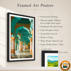 Wadiyar Palace - Maysore - India - Travel Wall Art Print Poster - Art Print - Travel Art Poster