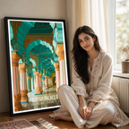 Wadiyar Palace - Maysore - India - Travel Wall Art Print Poster - Art Print - Travel Art Poster