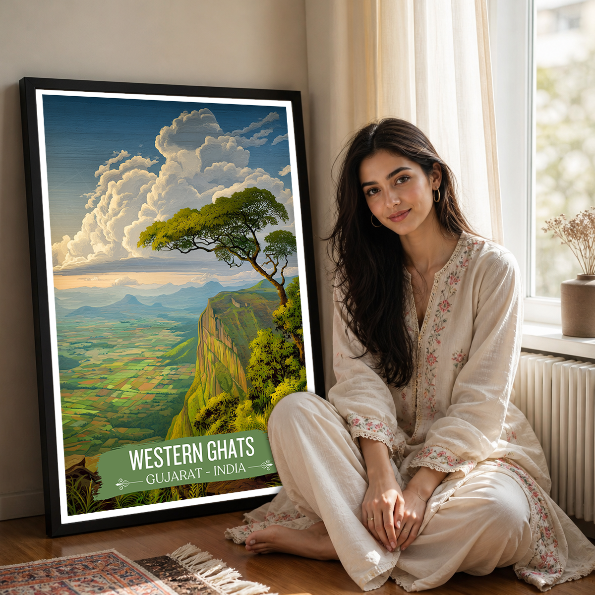 Yiga-Choeling Monastery - Ghoom - India - Travel Wall Art Print Poster - Art Print - Travel Art Poster