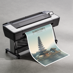 Uluwatu Temple - Indonesia - Travel Art Wall Deco Poster - Art Print - Travel Art Poster