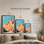 Bam Citadel - Iran - Travel Art Wall Deco Poster - Art Print - Travel Art Poster