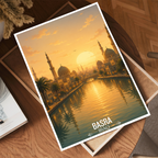 Basra - Iraq - Travel Art Wall Deco Poster - Art Print - Travel Art Poster