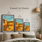 Erbil Citadel - Iraq - Travel Art Wall Deco Poster - Art Print - Travel Art Poster