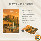 Erbil - Iraq - Travel Art Wall Deco Poster - Art Print - Travel Art Poster