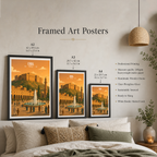 Erbil - Iraq - Travel Art Wall Deco Poster - Art Print - Travel Art Poster