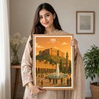 Erbil - Iraq - Travel Art Wall Deco Poster - Art Print - Travel Art Poster