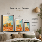 Imam Ali Roza - Iraq - Travel Art Wall Deco Poster - Art Print - Travel Art Poster