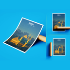 Karbala - Iraq - Travel Art Wall Deco Poster - Art Print - Travel Art Poster