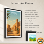Samawah - Iraq - Travel Art Wall Deco Poster - Art Print - Travel Art Poster