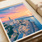 Jaffa - Israel - Travel Art Wall Deco Poster - Art Print - Travel Art Poster