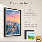 Jaffa - Israel - Travel Art Wall Deco Poster - Art Print - Travel Art Poster