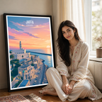 Jaffa - Israel - Travel Art Wall Deco Poster - Art Print - Travel Art Poster
