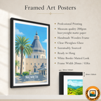 Nazareth - Israel - Travel Art Wall Deco Poster - Art Print - Travel Art Poster