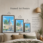 Nazareth - Israel - Travel Art Wall Deco Poster - Art Print - Travel Art Poster
