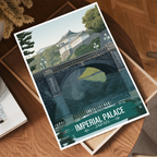 Imperial Palace - Japan - Travel Art Wall Deco Poster - Art Print - Travel Art Poster
