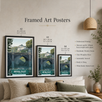 Imperial Palace - Japan - Travel Art Wall Deco Poster - Art Print - Travel Art Poster