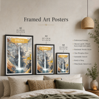 Kegon Falls - Japan - Travel Art Wall Deco Poster - Art Print - Travel Art Poster