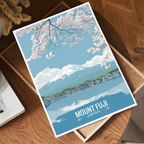 Fuyō-hō - Japan - Travel Art Wall Deco Poster - Art Print - Travel Art Poster