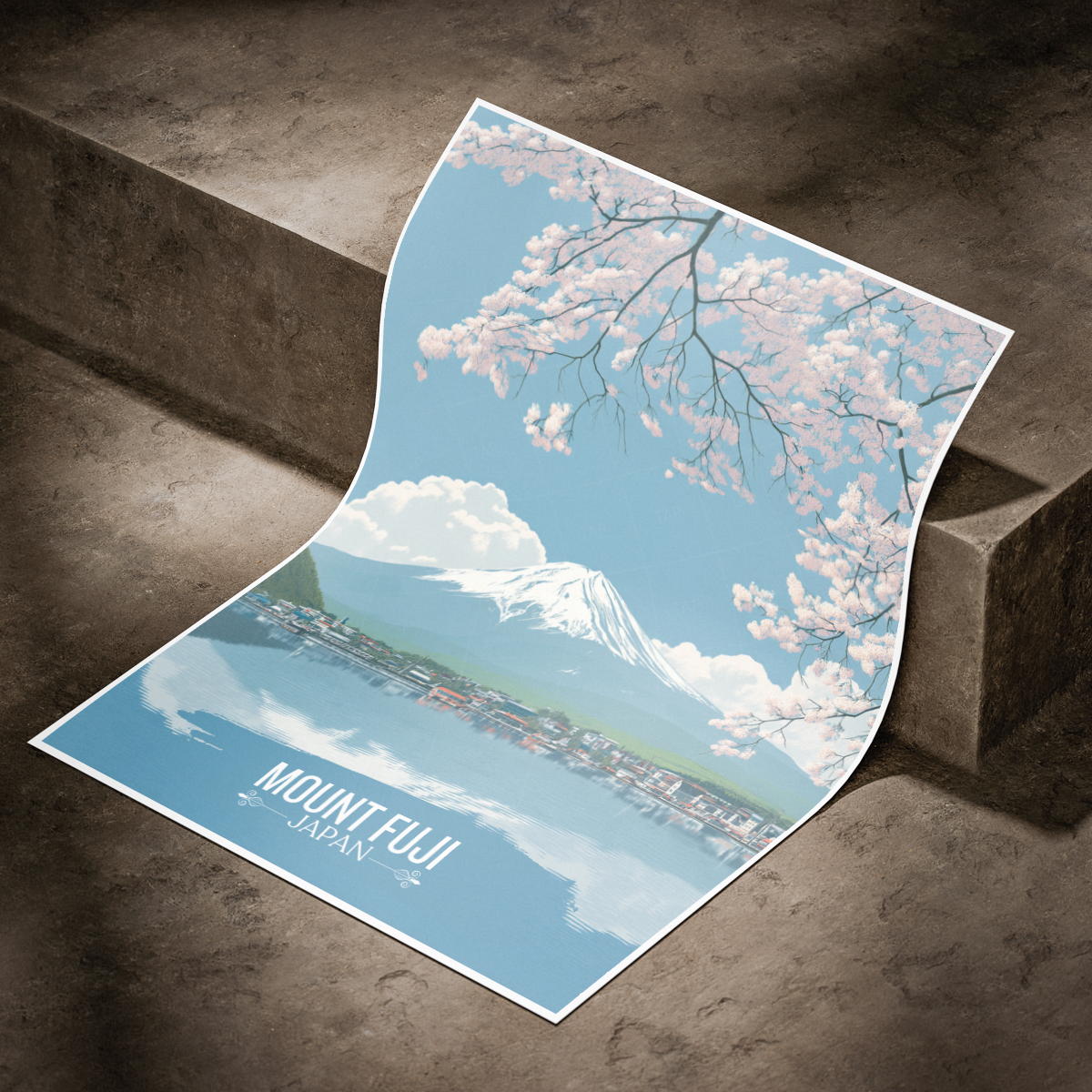Fuyō-hō - Japan - Travel Art Wall Deco Poster - Art Print - Travel Art Poster