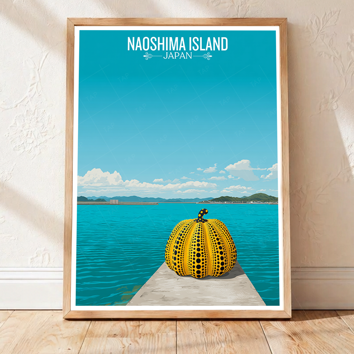 Naoshima Island - Japan - Travel Art Wall Deco Poster - Art Print - Travel Art Poster