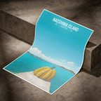 Naoshima Island - Japan - Travel Art Wall Deco Poster - Art Print - Travel Art Poster