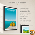 Naoshima Island - Japan - Travel Art Wall Deco Poster - Art Print - Travel Art Poster