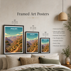 Mount Nebo - Church of Moses - Jordan - Travel Art Wall Deco Poster - Art Print - Travel Art Poster