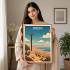 Mount Nebo - Jordan - Travel Art Wall Deco Poster - Art Print - Travel Art Poster