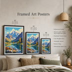 Altyn-Emil National Park - Kazakhstan - Travel Art Wall Deco Poster Print - Art Print - Travel Art Poster
