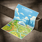 Al Shaheed Park - Kuwait - Travel Art Wall Deco Poster Print - Art Print - Travel Art Poster