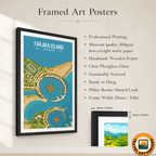 Failaka Island - Kuwait - Travel Art Wall Deco Poster Print - Art Print - Travel Art Poster