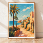 Kuwait - Travel Art Wall Deco Poster Print - Art Print - Travel Art Poster