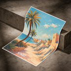 Kuwait - Travel Art Wall Deco Poster Print - Art Print - Travel Art Poster