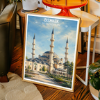 Bishkek - Kyrgyzstan - Travel Art Wall Deco Poster Print - Art Print - Travel Art Poster