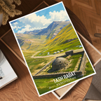 Tash Rabat - Kyrgyzstan - Travel Art Wall Deco Poster Print - Art Print - Travel Art Poster