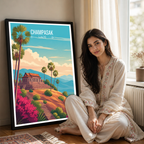 Champasak - Laos - Travel Art Wall Decor Poster Print - Art Print - Travel Art Poster