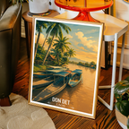 Don Det - Laos - Travel Art Wall Decor Poster Print - Art Print - Travel Art Poster