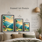 Luang Namtha - Laos - Travel Art Wall Decor Poster Print - Art Print - Travel Art Poster