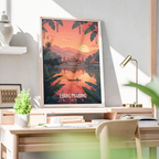 Luang Prabang - Laos - Travel Art Wall Decor Poster Print - Art Print - Travel Art Poster