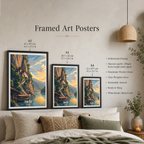 Pak Ou - Laos - Travel Art Wall Decor Poster Print - Art Print - Travel Art Poster