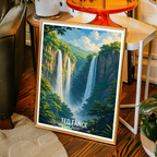 Ted Fane - Laos - Travel Art Wall Decor Poster Print - Art Print - Travel Art Poster