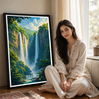 Ted Fane - Laos - Travel Art Wall Decor Poster Print - Art Print - Travel Art Poster