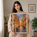 Beirut Souks - Lebanon - Travel Art Wall Deco Poster Print - Art Print - Travel Art Poster