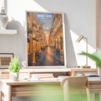 Beirut Souks - Lebanon - Travel Art Wall Deco Poster Print - Art Print - Travel Art Poster